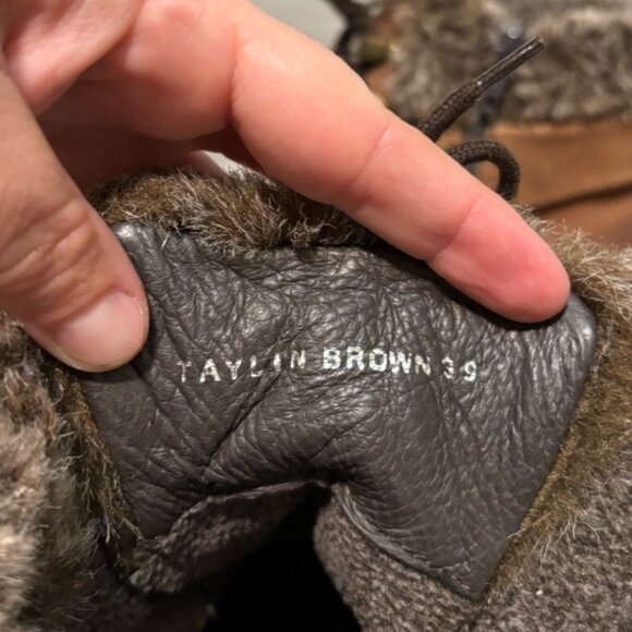 Biotime Leather Taylin ankle boots brown size 39 (9) - Picture 7 of 8